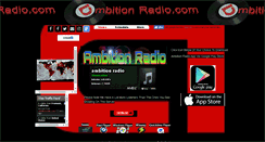 Desktop Screenshot of ambitionradio.com